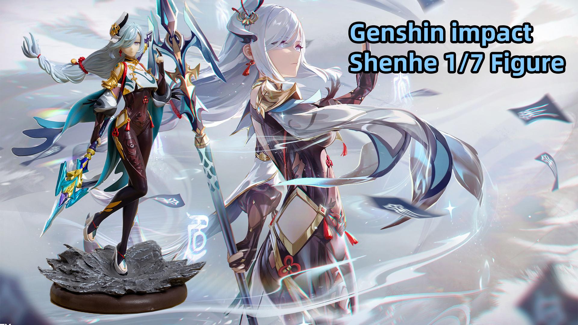 New Genshin Impact Amazon Store Merchandise Stars Shenhe, Wriothesley