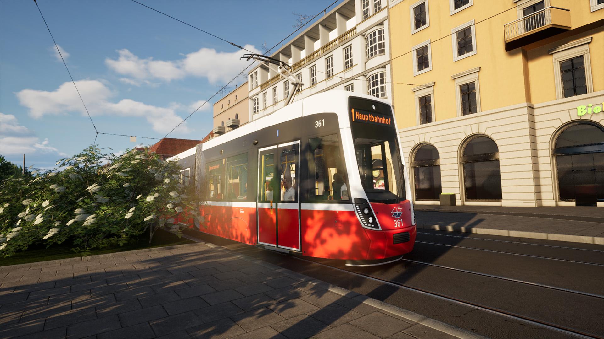 Immersive City Experience In City Transport Simulator Tram