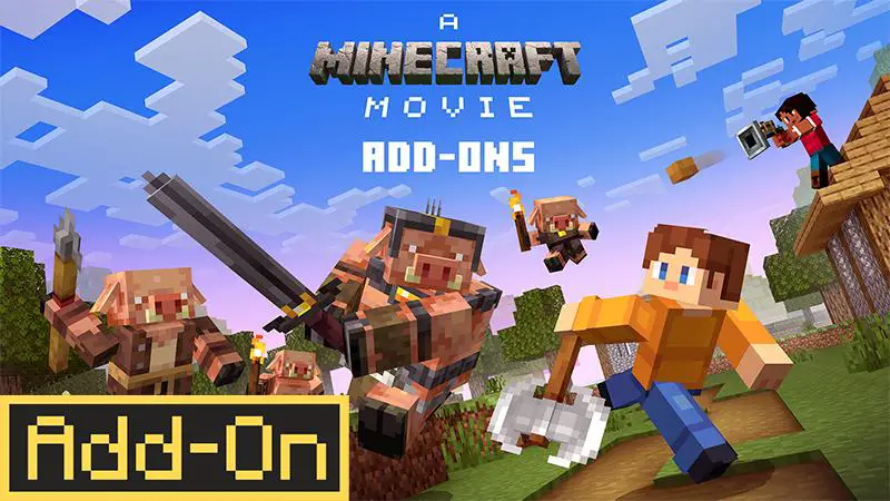 A Minecraft Movie Dlc Now Available In The Minecraft Marketplace