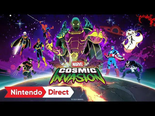 Cosmic Invasions Beautifully Rendered Stages And Characters