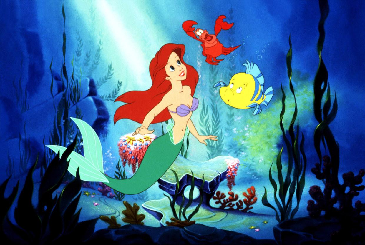 The Mermaid Princess And Her Best Friend A​ Seahorse
